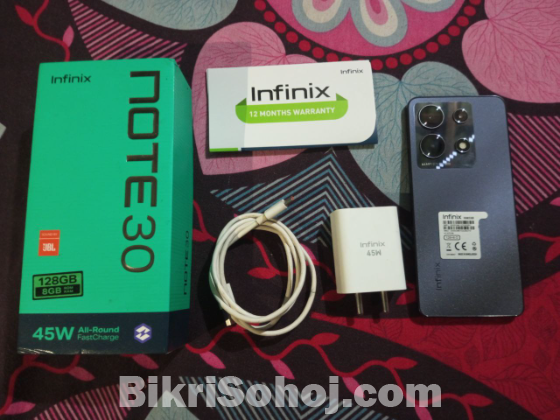 Infinix note 30  8/128gb